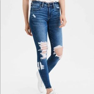 American Eagle Women’s Tall Ripped Jeans